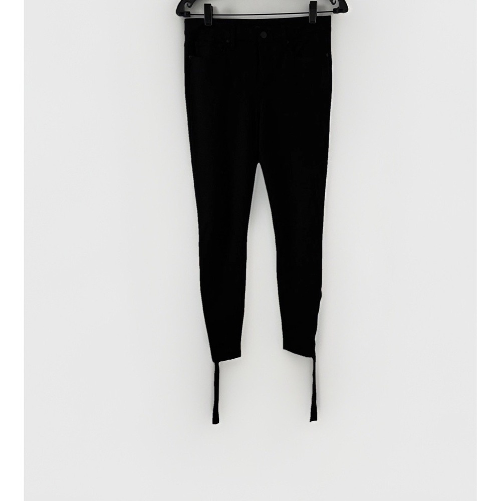 Joe's Jeans | Women's Lace-up Skinny Pants in Black Sz 27 Casual Stretchy